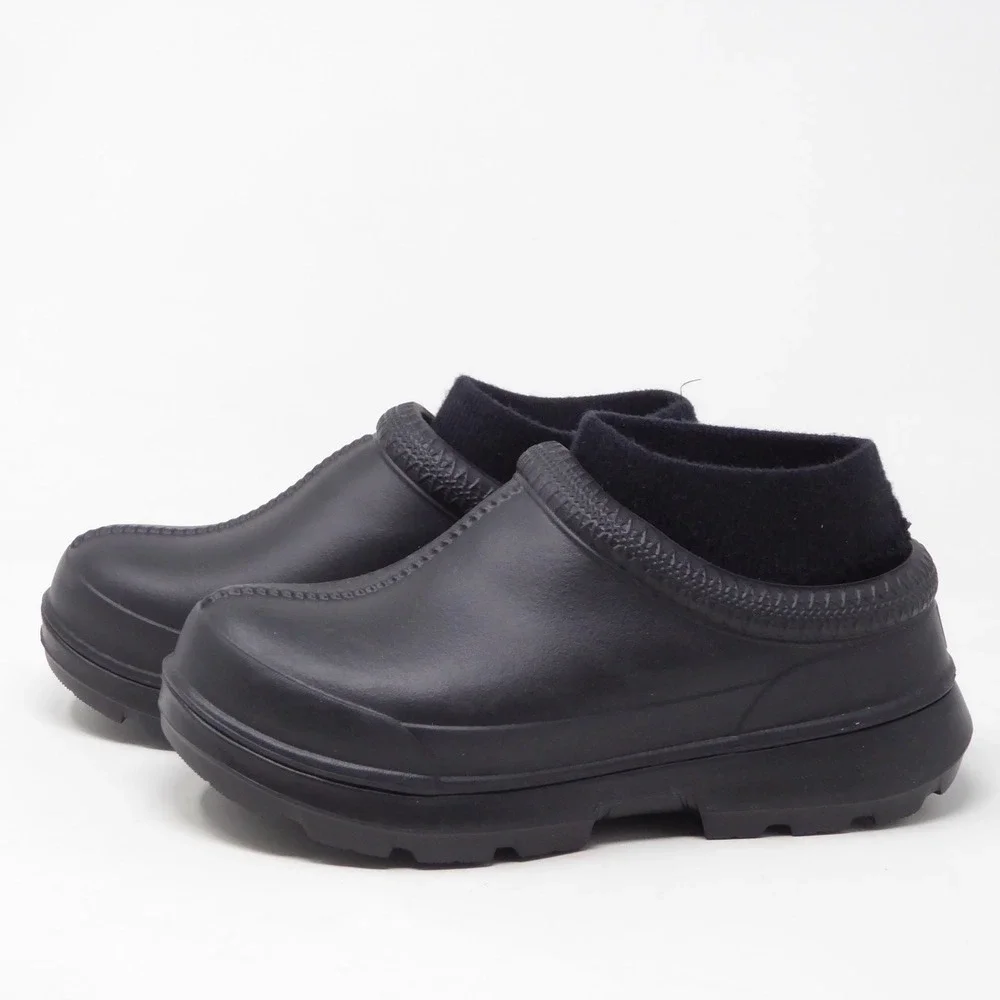 UGG Women Clogs Black Tasman X Waterproof Rubber Rain Boots 7